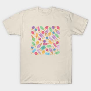 Ice Cream Pattern T-Shirt